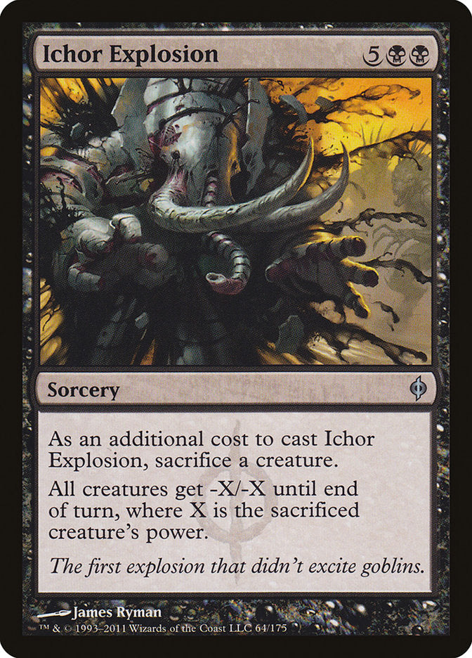 Ichor Explosion [New Phyrexia] [Foil]