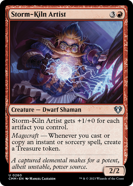 Storm-Kiln Artist [Commander Masters] [Foil]