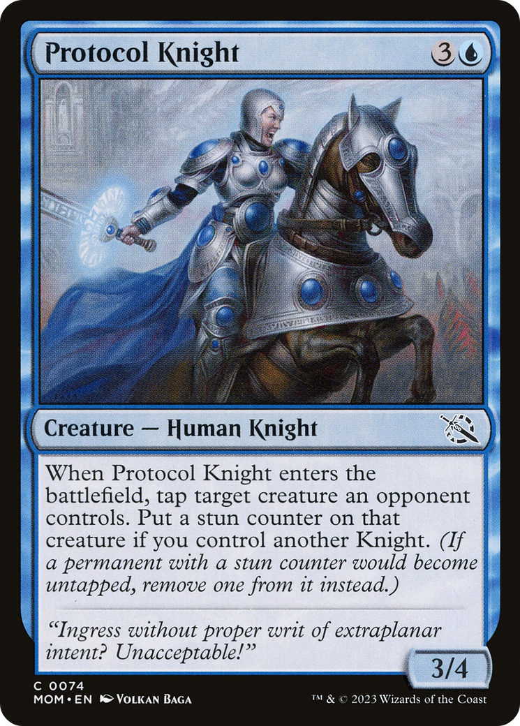 Protocol Knight [March of the Machine] [Foil]