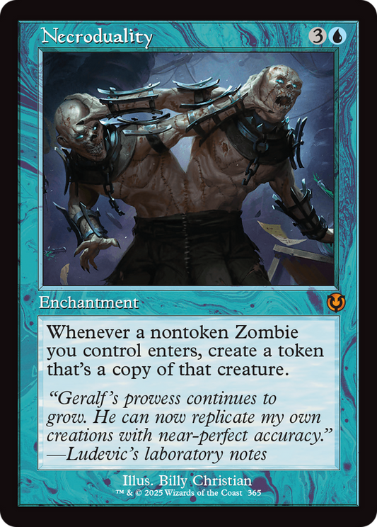Necroduality (Retro Frame) [Innistrad Remastered] [Foil]