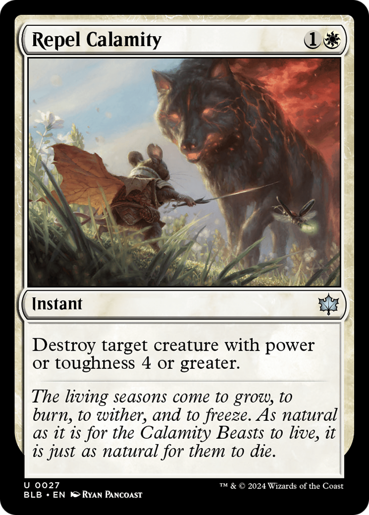 Repel Calamity [Bloomburrow] [Foil]