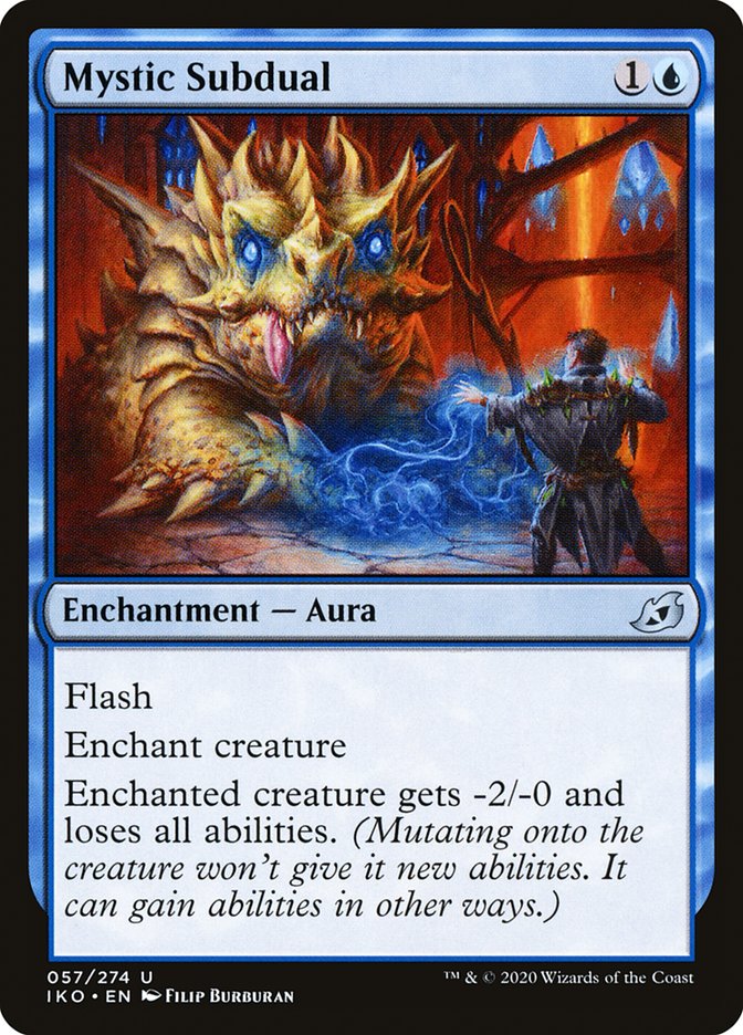 Mystic Subdual [Ikoria: Lair of Behemoths] [Foil]