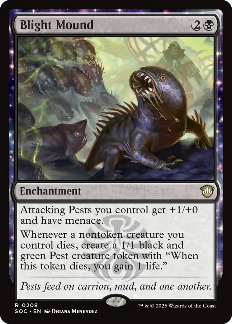 Blight Mound [Secrets of Strixhaven Commander] [Foil]