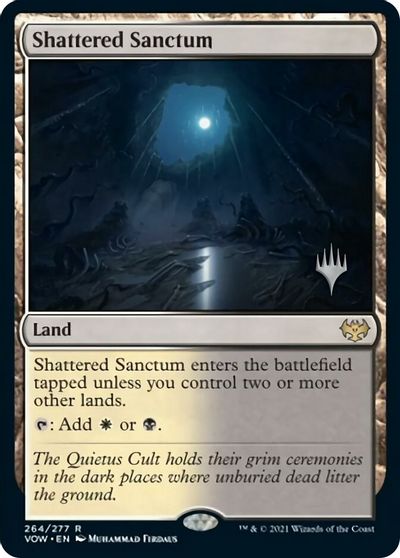 Shattered Sanctum (Promo Pack) [Innistrad: Crimson Vow Promos] [Foil]