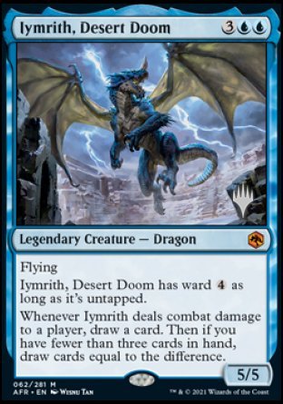 Iymrith, Desert Doom (Promo Pack) [Dungeons & Dragons: Adventures in the Forgotten Realms Promos] [Foil]