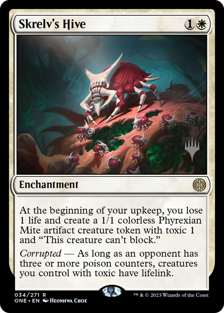 Skrelv's Hive (Promo Pack) [Phyrexia: All Will Be One Promos] [Foil]