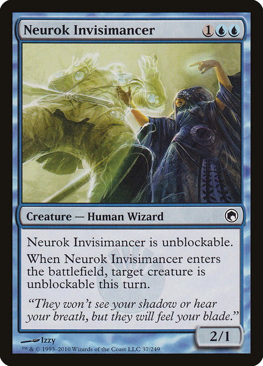 Neurok Invisimancer [Scars of Mirrodin] [Foil]