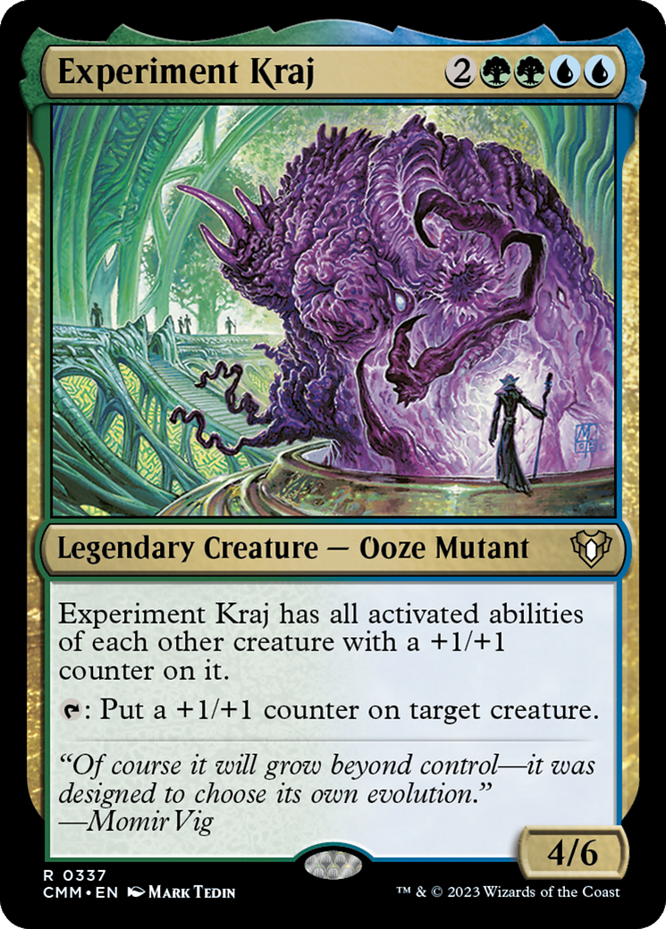 Experiment Kraj [Commander Masters] [Foil]