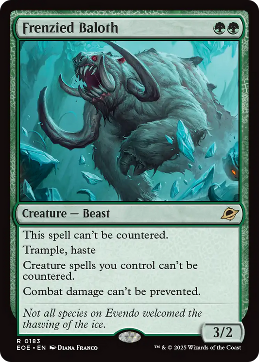 Frenzied Baloth [Edge of Eternities] [Foil]