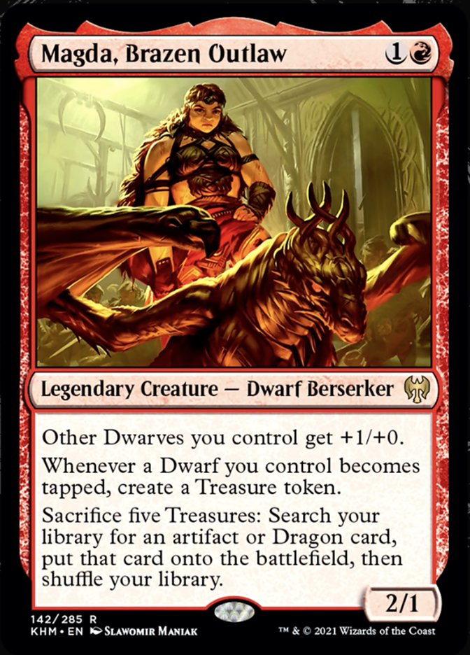 Magda, Brazen Outlaw [Kaldheim] [Foil]