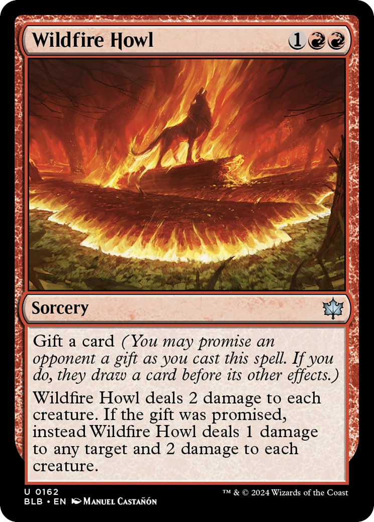 Wildfire Howl [Bloomburrow] [Foil]