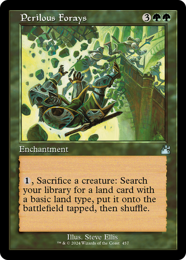 Perilous Forays (Retro) [Ravnica Remastered] [Foil]