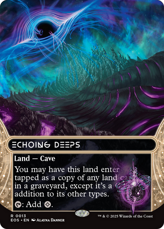 Echoing Deeps (0013) (Borderless) [Edge of Eternities: Stellar Sights] [Foil]