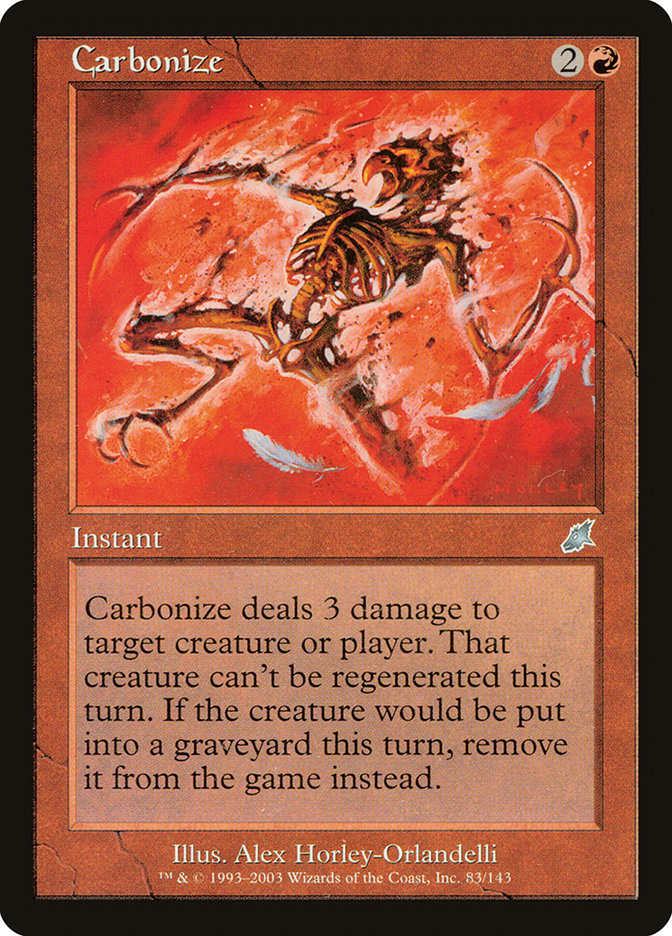 Carbonize [Scourge] [Foil]