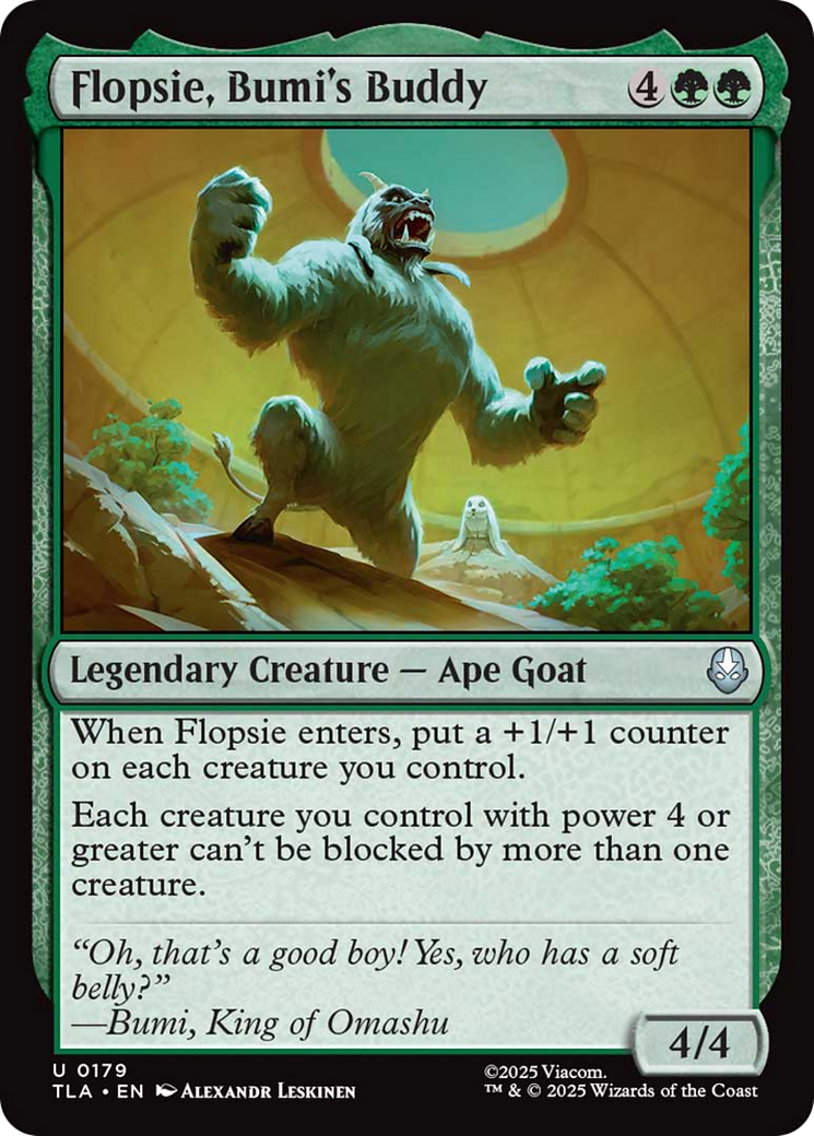 Flopsie, Bumi's Buddy [Avatar: The Last Airbender] [Foil]