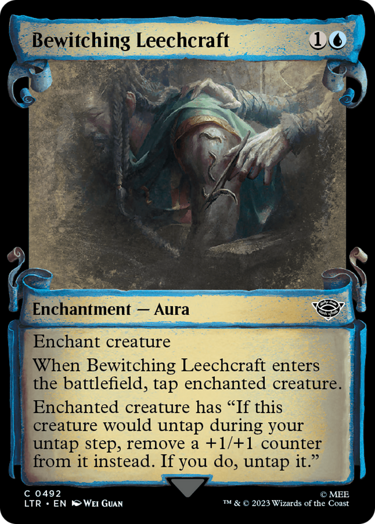 Bewitching Leechcraft [The Lord of the Rings: Tales of Middle-Earth Showcase Scrolls] [Foil]