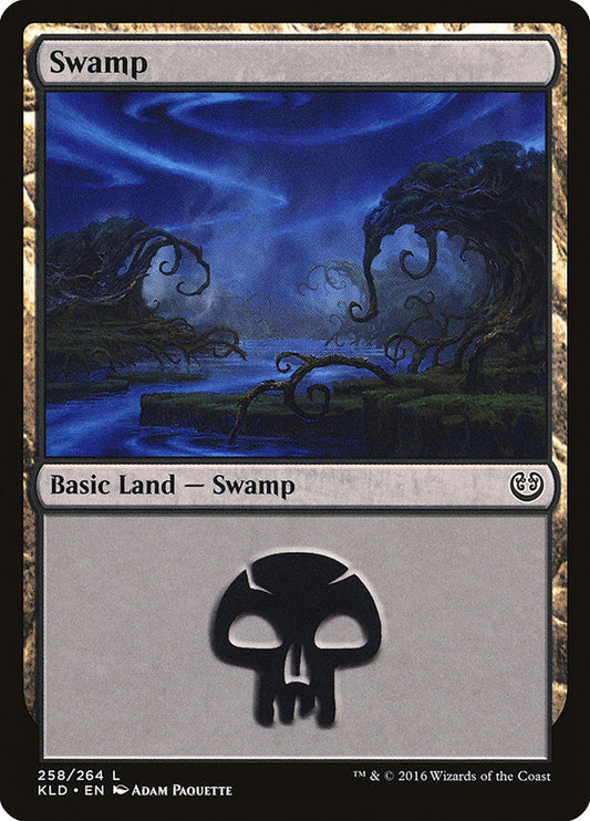 Swamp (258) [Kaladesh] [Foil]