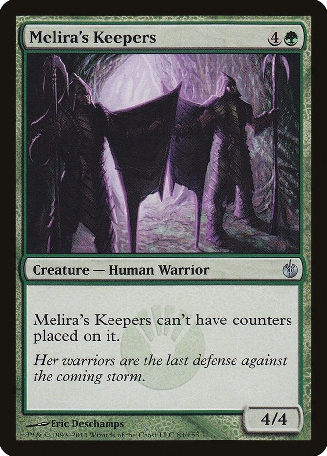 Melira's Keepers [Mirrodin Besieged] [Foil]