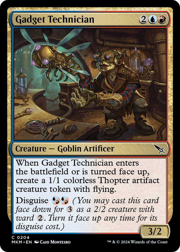 Gadget Technician [Murders at Karlov Manor] [Foil]