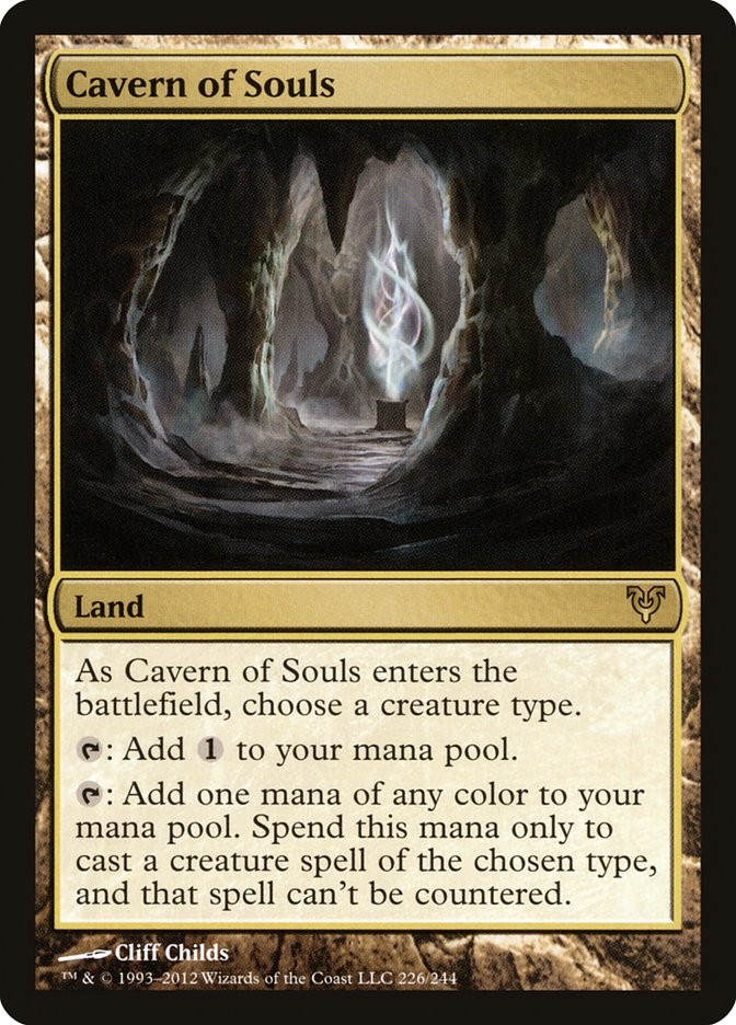Cavern of Souls [Avacyn Restored] [Foil]