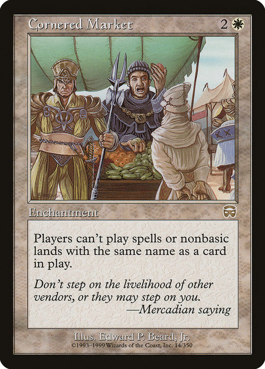 Cornered Market [Mercadian Masques] [Foil]