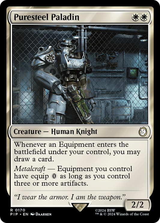 Puresteel Paladin [Fallout] [Foil]