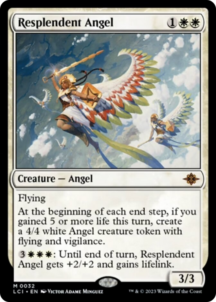 Resplendent Angel [The Lost Caverns of Ixalan] [Foil]