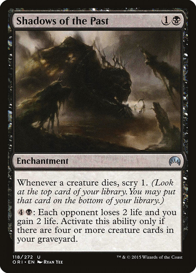 Shadows of the Past [Magic Origins] [Foil]