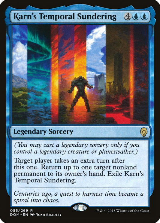Karn's Temporal Sundering [Dominaria] [Foil]