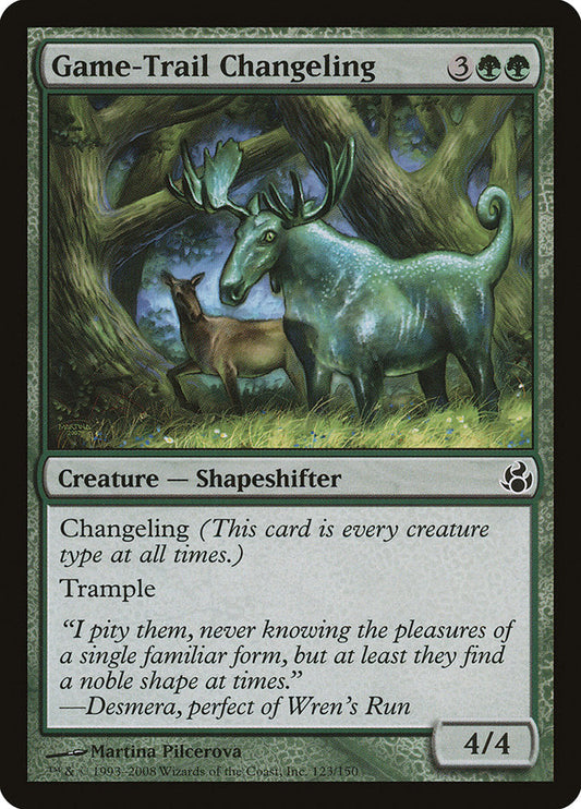 Game-Trail Changeling [Morningtide] [Foil]
