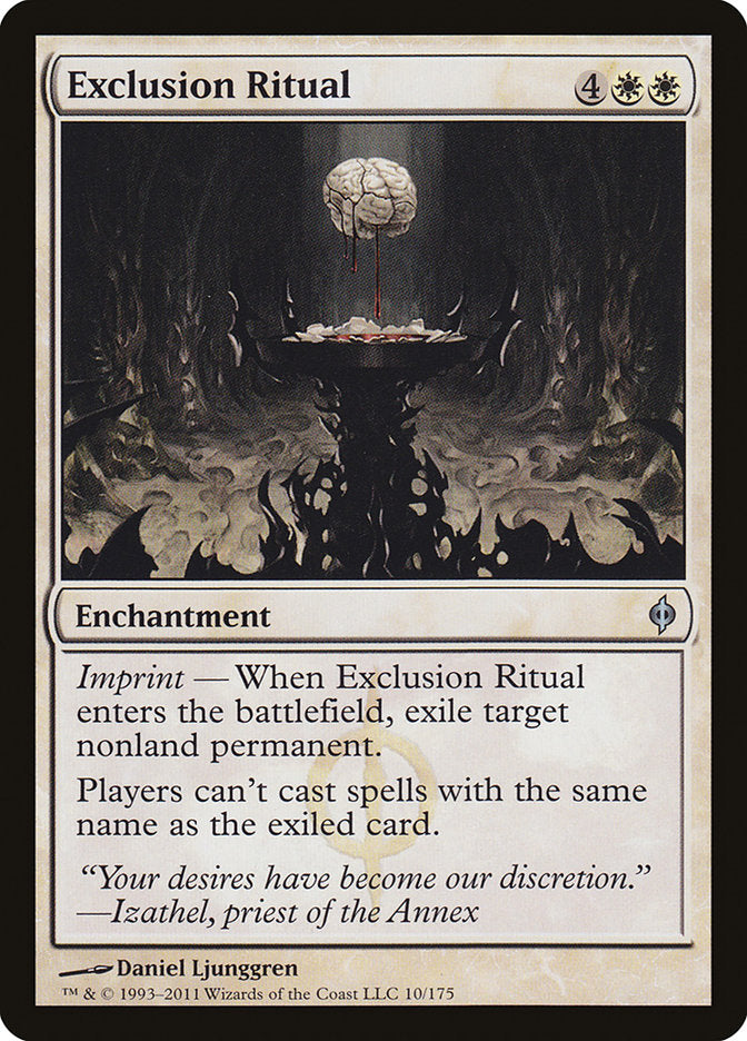 Exclusion Ritual [New Phyrexia] [Foil]