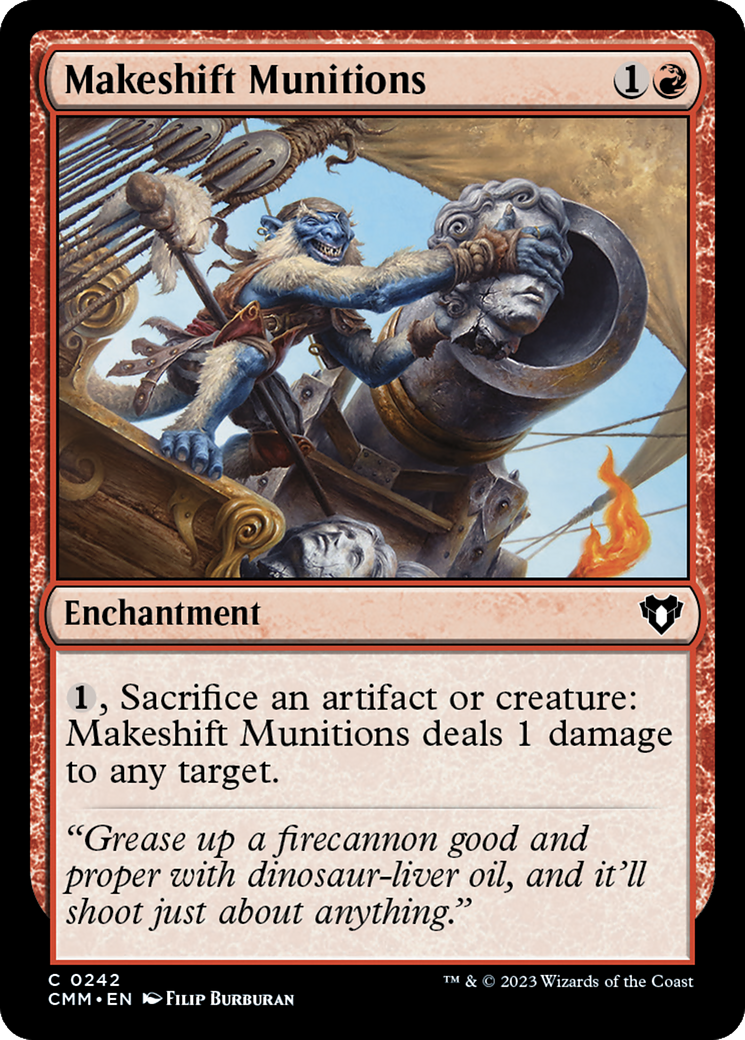 Makeshift Munitions [Commander Masters] [Foil]