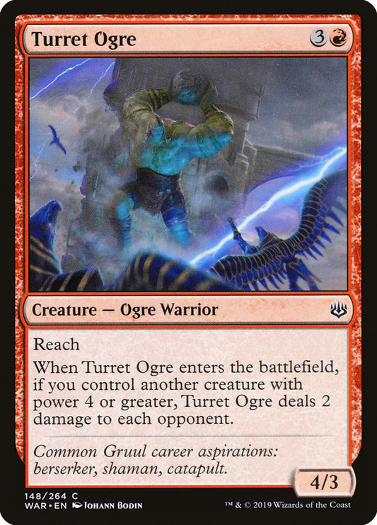 Turret Ogre [War of the Spark] [Foil]