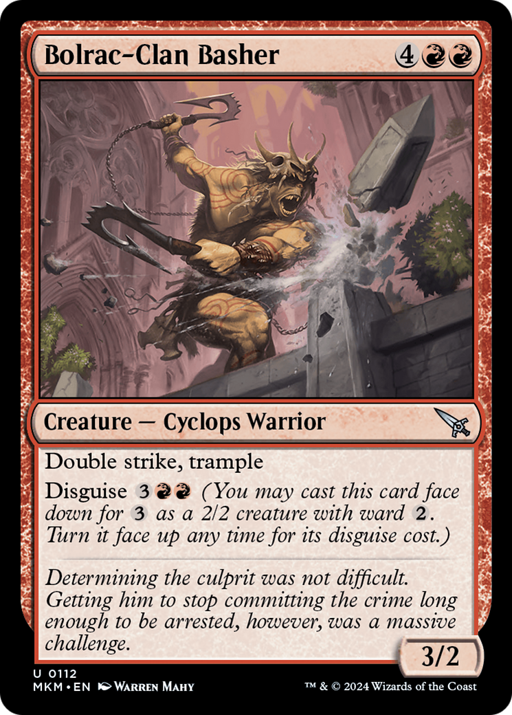 Bolrac-Clan Basher [Murders at Karlov Manor] [Foil]