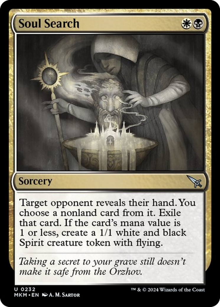 Soul Search [Murders at Karlov Manor] [Foil]