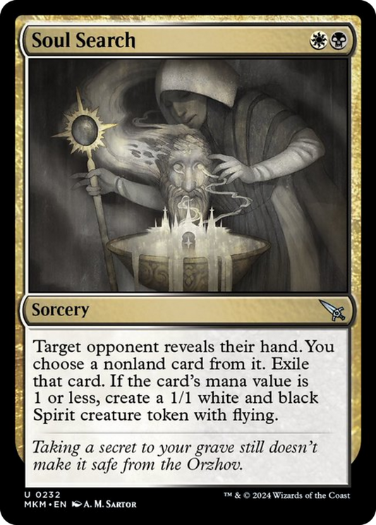 Soul Search [Murders at Karlov Manor] [Foil]