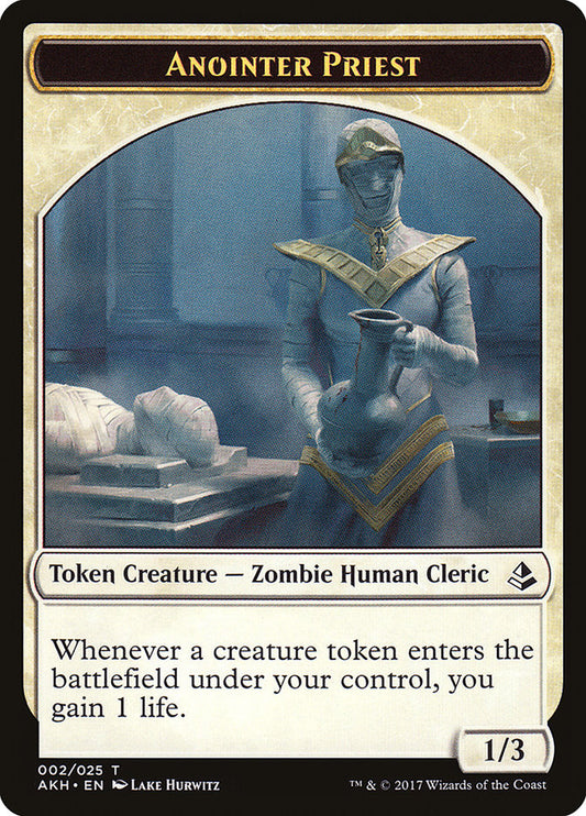 Anointer Priest Token [Amonkhet Tokens] [Foil]