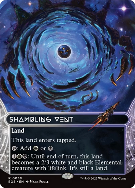 Shambling Vent (0038) (Borderless) [Edge of Eternities: Stellar Sights] [Foil]