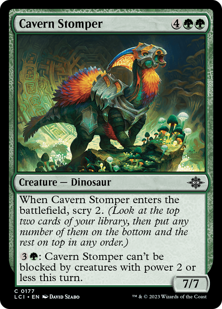 Cavern Stomper [The Lost Caverns of Ixalan] [Foil]