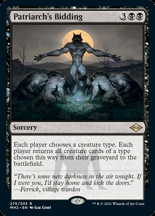 Patriarch's Bidding [Modern Horizons 2] [Foil]