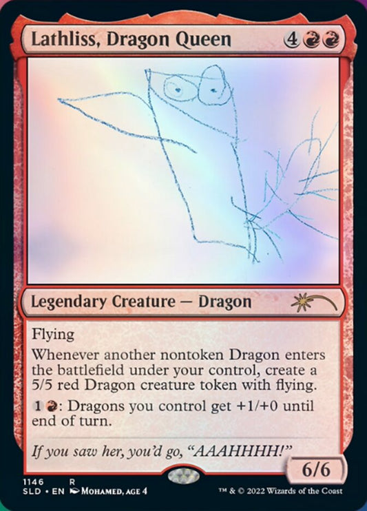 Lathliss, Dragon Queen (1146) [Secret Lair Drop Series] [Foil]