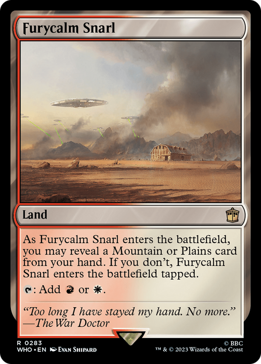 Furycalm Snarl [Doctor Who] [Foil]