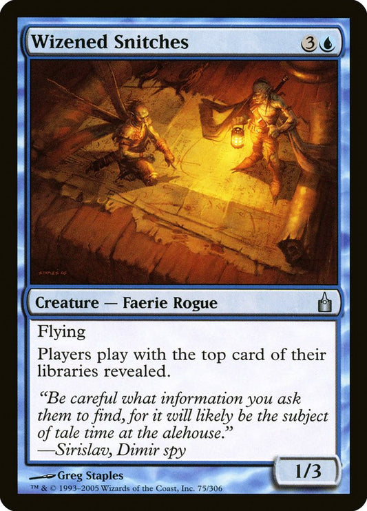 Wizened Snitches [Ravnica: City of Guilds] [Foil]