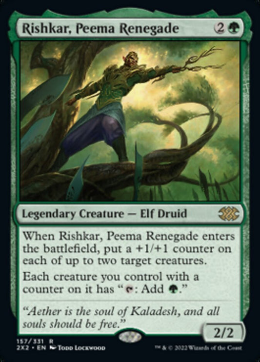 Rishkar, Peema Renegade [Double Masters 2022] [Foil]