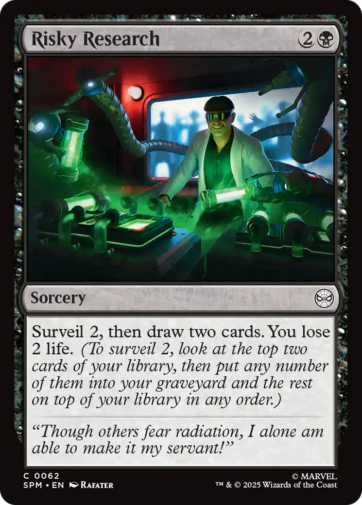 Risky Research [Marvel's Spider-Man] [Foil]