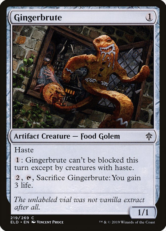Gingerbrute [Throne of Eldraine] [Foil]