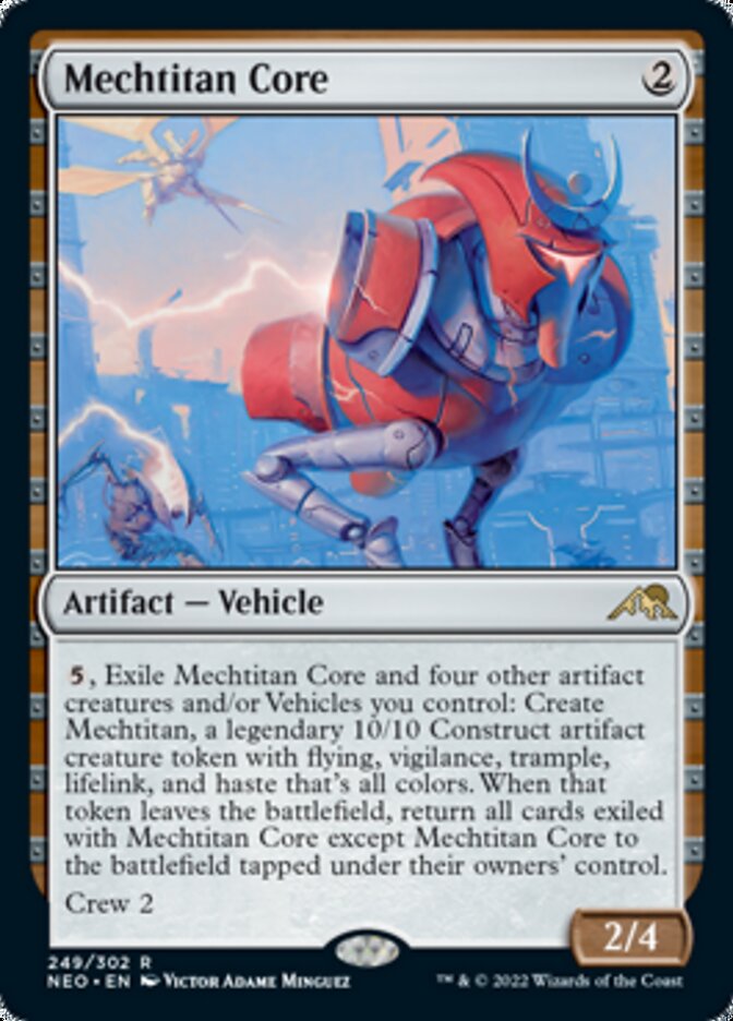 Mechtitan Core [Kamigawa: Neon Dynasty] [Foil]
