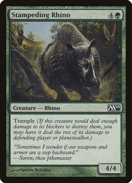 Stampeding Rhino [Core Set 2010]