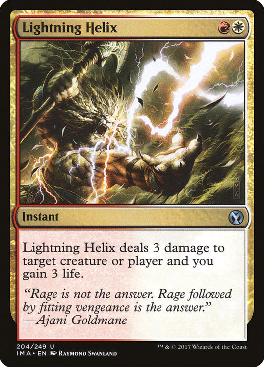 Lightning Helix [Iconic Masters] [Foil]