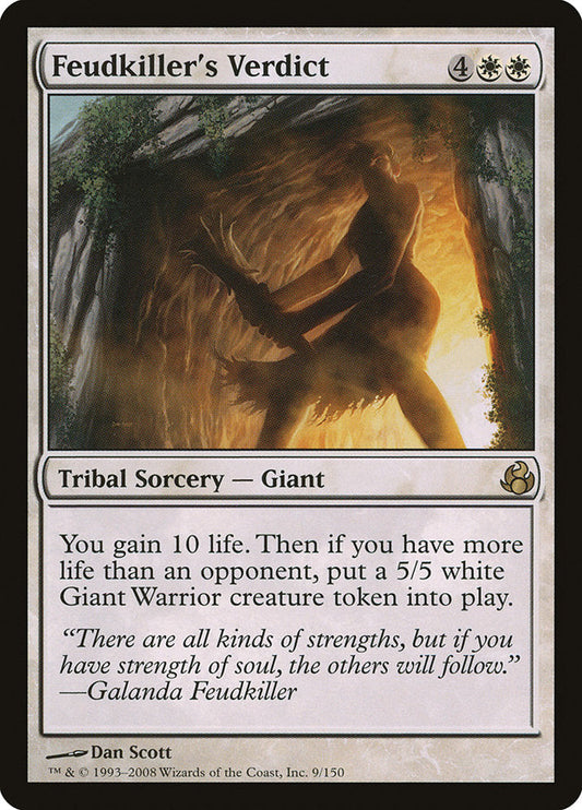 Feudkiller's Verdict [Morningtide] [Foil]